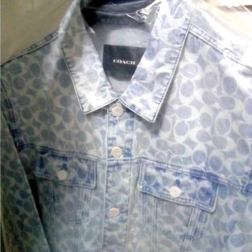 BRAND NEW COACH JEAN JACKET